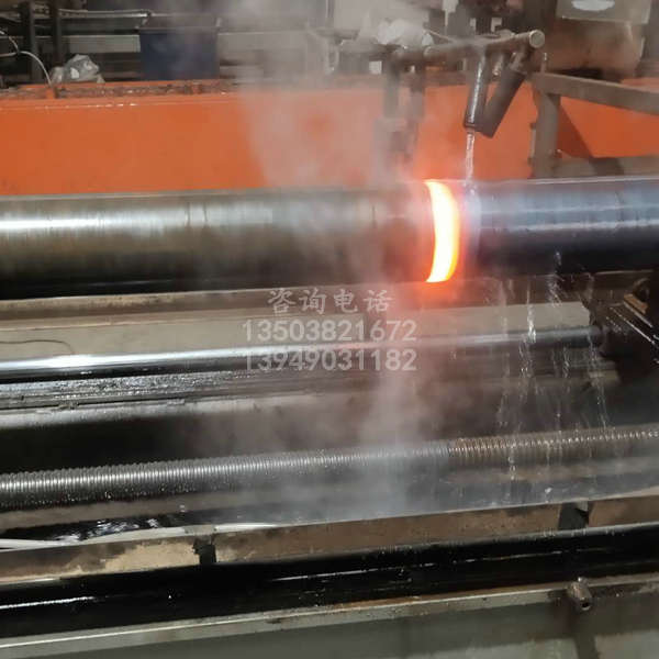 山西砼泵管高频淬火 超音频泵管淬火 泵管淬火成套设备 水泥砼泵管内壁淬火